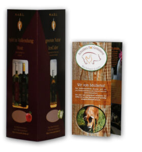 Print-Beispiel Marketing Agentur für KMU